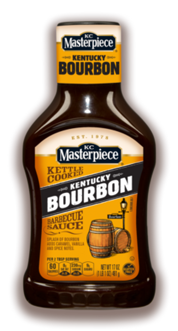 KC Masterpiece Kentucky Bourbon BBQ Sauce 510g