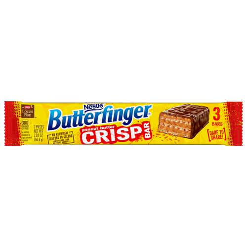 Butterfinger Crisp Bar 3 bars 56.9g