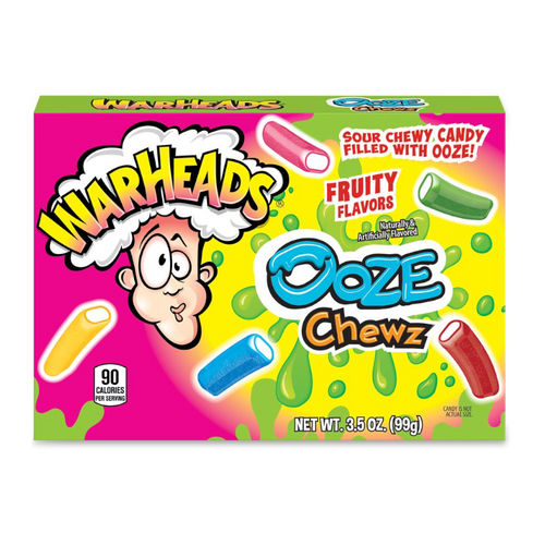 Warheads Ooze Chewz Sour Candy filled with ooze 99g
