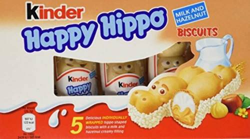 Kinder Happy Hippo Biscuits 