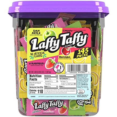 Laffy Taffy 145 Piece Tub