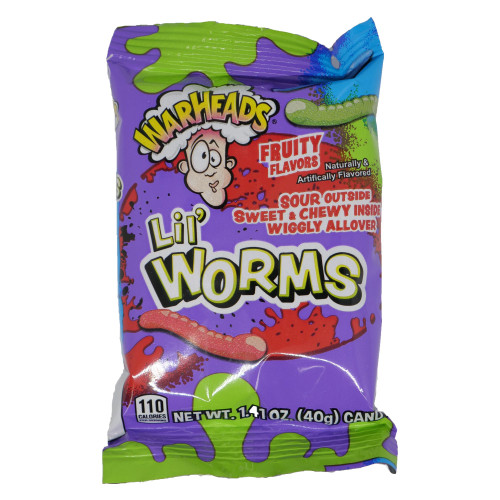 Warheads Lil' Worms 40g