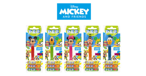 Pez Candy & Dispenser - Mickey & Friends