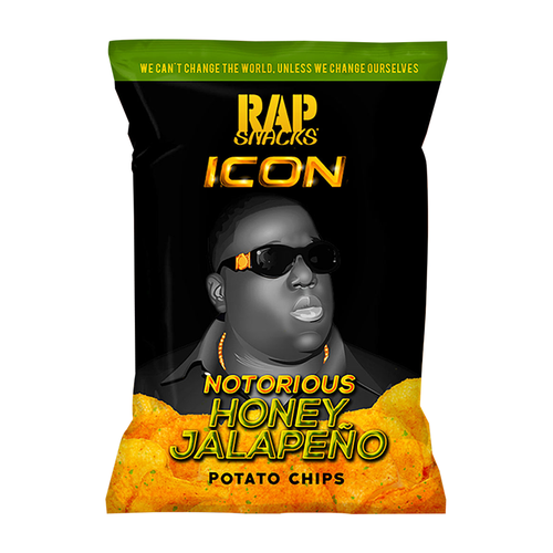 Rap Snacks Notorious B.I.G. Honey Jalapeno Chips 71g