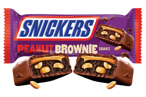 Snickers Peanut Brownie Squares 34g