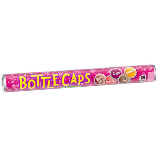 Bottlecaps soda pop candy Roll 50g