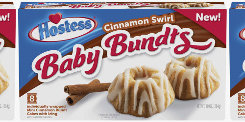Hostess Cinnamon Swirl Baby Bundts 8pk 284g