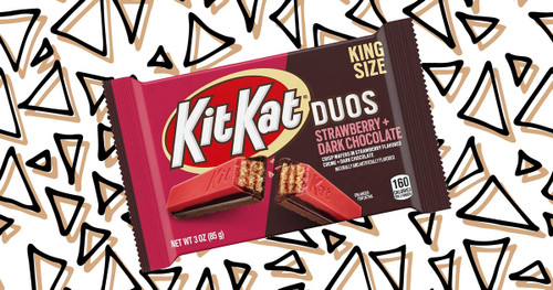 Kit Kat Duos Strawberry + Dark Chocolate King Size 85g