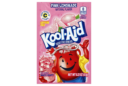 Kool-Aid Pink Lemonade unsweetened Drink Mix 6.5g