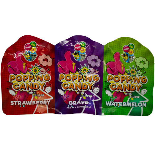 Popping Candy with Lollipop (45g) ( 3 Pack)