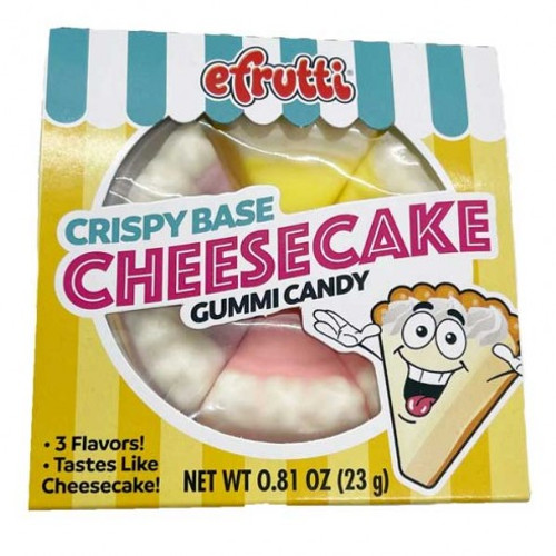 Efrutti Crispy Base Cheesecake Gummy Candy 23g