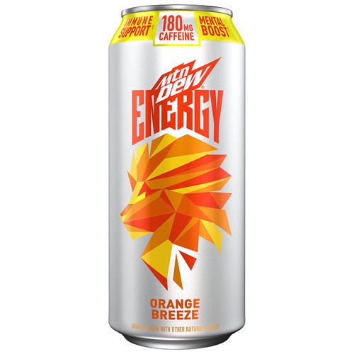 Mountain Dew Energy Drink 473ml - Orange Breeze