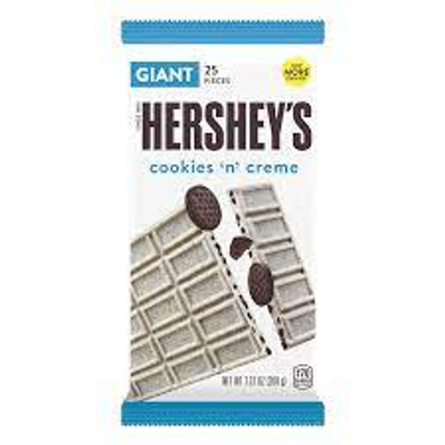 Hersheys Cookies n Creme Giant Bar 208g