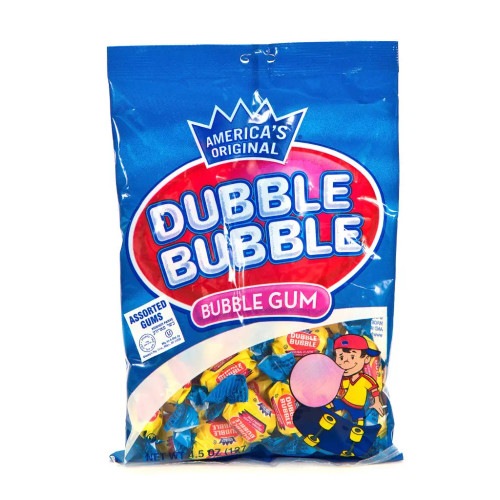 Amerca's Original Dubble Bubble Bubble Gum Bag 127g