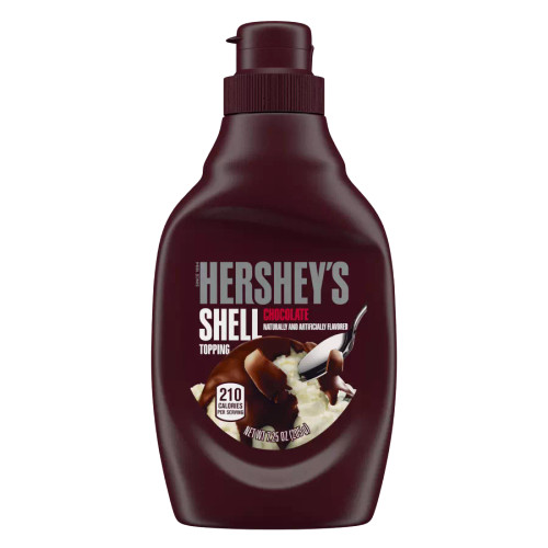 HERSHEY'S Chocolate Shell Topping 205g USA