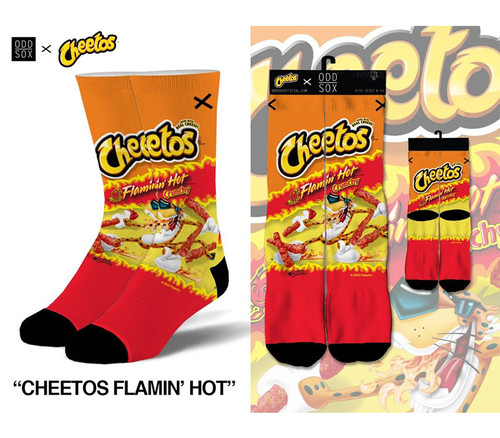 Cheetos USA Flamin Hot Socks - 1 Pair
