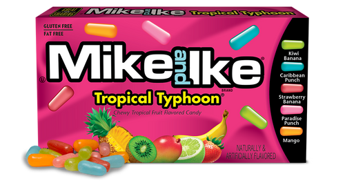 Mike and Ike Tropical Typhoon Fruit Candies 141g 