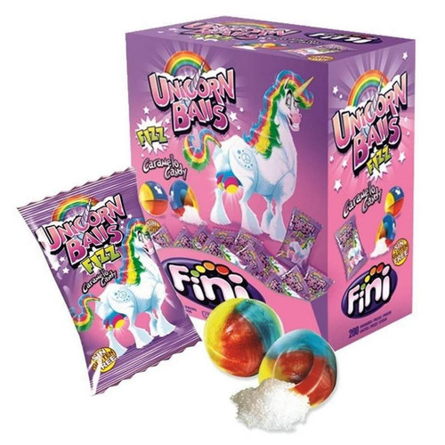 Unicorn Balls Fizz Caramelo Candy 5g