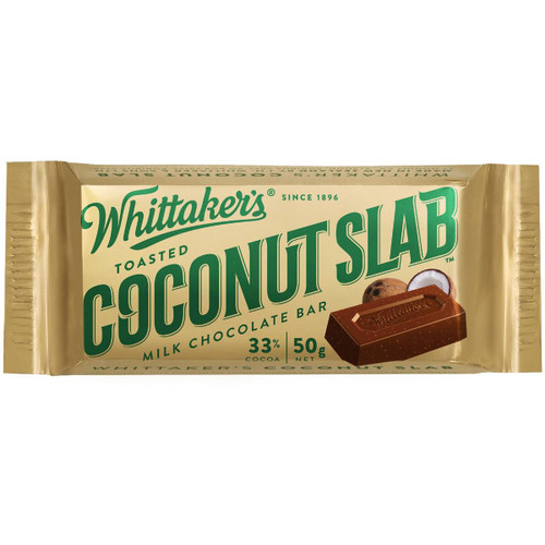 Whittakers Coconut Chocolate Slab 50g