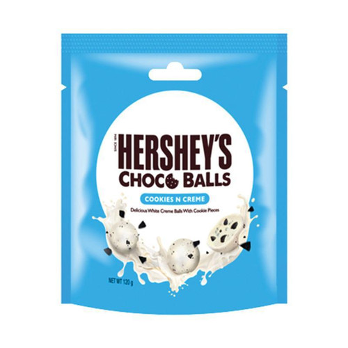 Hershey Choc Balls Cookies n Creme 120g