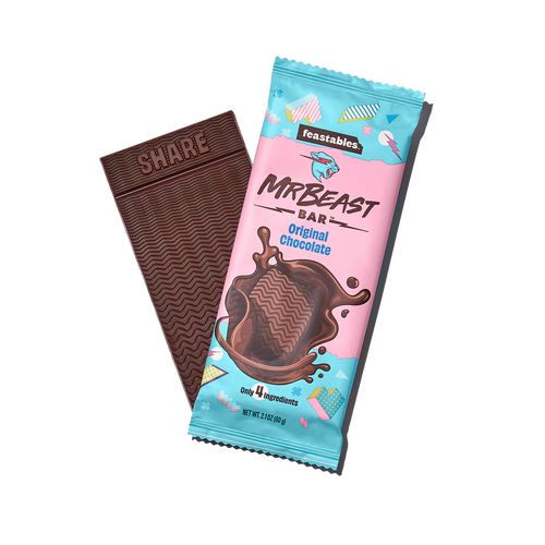 Mr Beast Feastables Original Chocolate Bar 60g USA