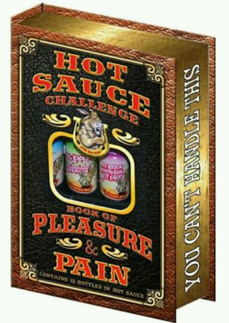 AssKickin' Hot Sauce Challenge Book (12 X 22g)