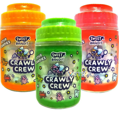 Sweet Bandit Crunchy Crawly Crew Tart Candy 70g