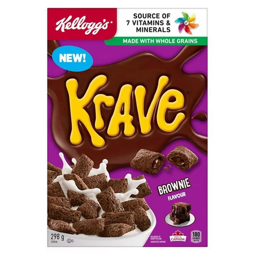 Krave Brownie Cereal Canada 298g