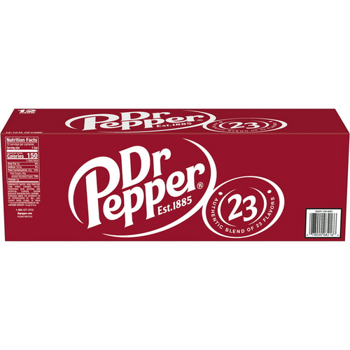 Dr Pepper 355ml 12pk Case