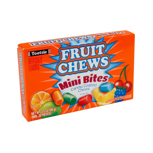 Tootsie Fruit Chews Mini Bites Box 99g