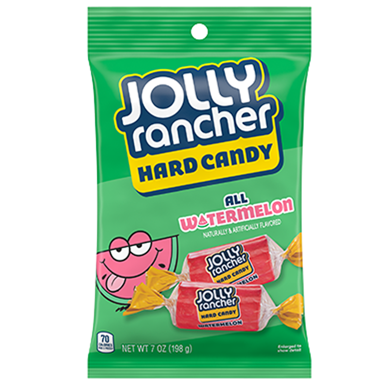 Jolly Rancher Hard Candy Bag All Watermelon 198g USA Candy Factory