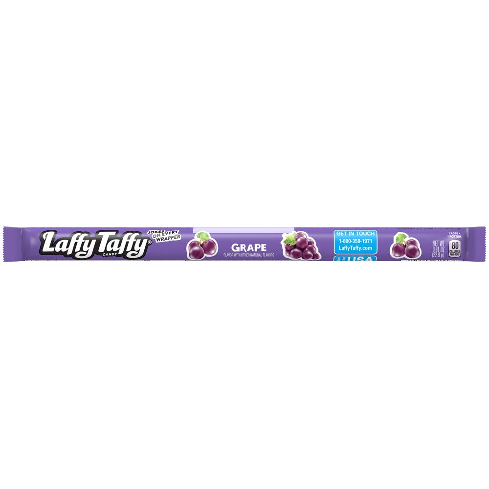 Laffy Taffy Candy Bar 22g Grape USA Candy Factory