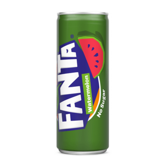 Fanta Watermelon No Sugar 250ml
