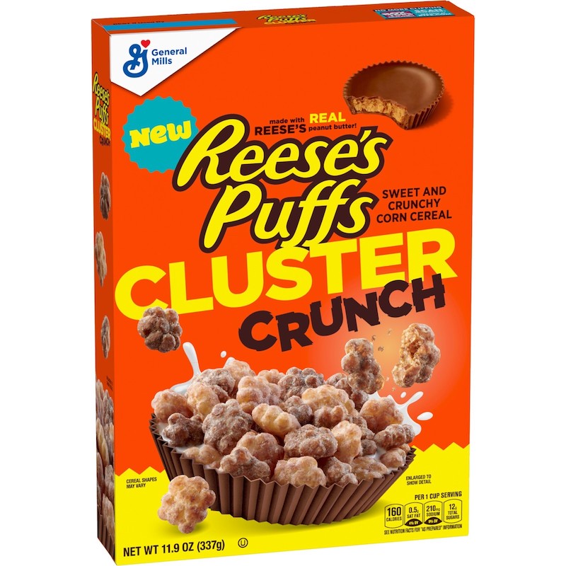 Reeses Puffs Cluster Crunch Cereal (337G) USA Candy Factory