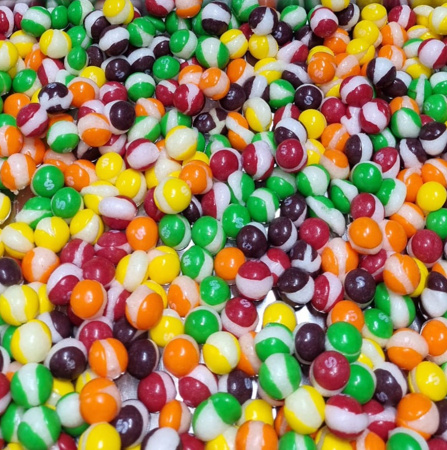 Freeze dried skittles 140g tub