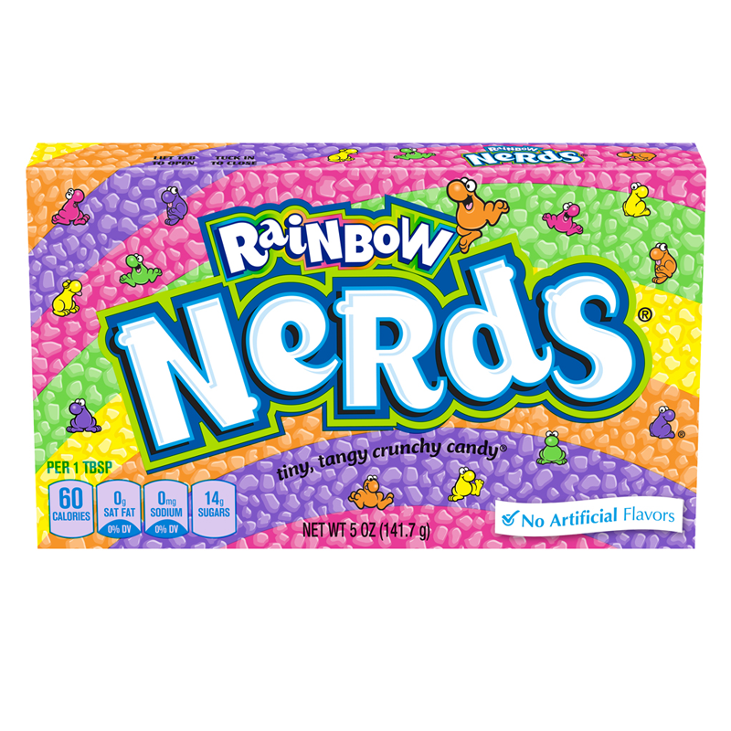 nerds candy box