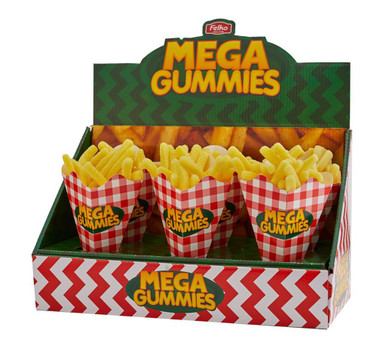 Gummy Fries - JoyGum - Caramelle Gommose - Patatine Fritte - Box da 10