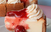 Strawberry Topped Cheesecake
