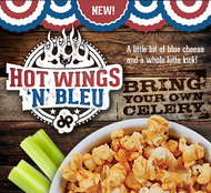 Doc Popcorn Launches Limited-Time  Hot Wings 'n' Bleu Flavor