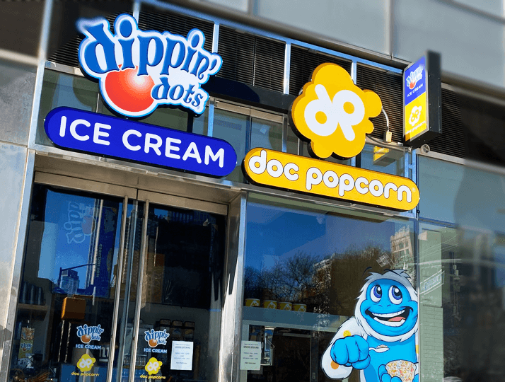 Dippin' Dots, Doc Popcorn debuting NYC flagship store