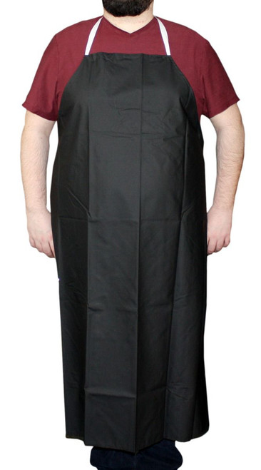 Walter Products Black Rubberized Chemical Resistant Aprons