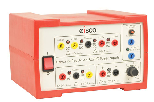 Eisco Power Supply, Universal Regulated AC/DC