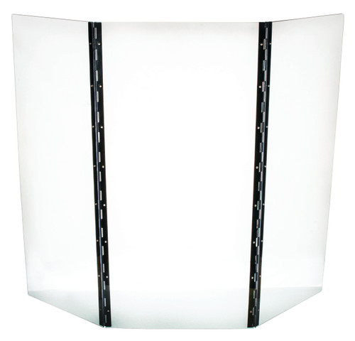 Eisco Safety Shield, 3 Panels - Polycarbonate - Thick, Durable