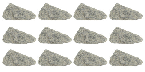 Eisco Phyllite Specimens (Metamorphic Rock), Approx. 1" (3cm) - Pack of 12