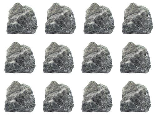 Eisco Serpentinite Specimens (Metamorphic Rock), Approx. 1" (3cm) - Pack of 12