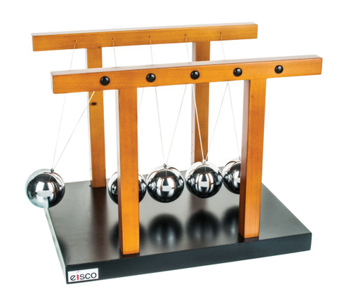 Eisco Giant Newton's Cradle, 12 Inch - Premium Quality