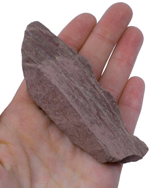 Eisco Red Slate, Hand Sample, Approx. 3" (7.5cm)