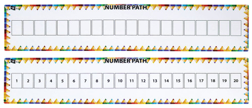 Dry-Erase Number Path to 20, Pack of 10