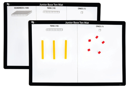 Junior Base Ten Mat, Pack of 10