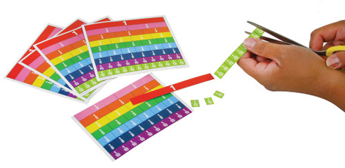 Magnetic Fraction Tile Classroom Set || 25-